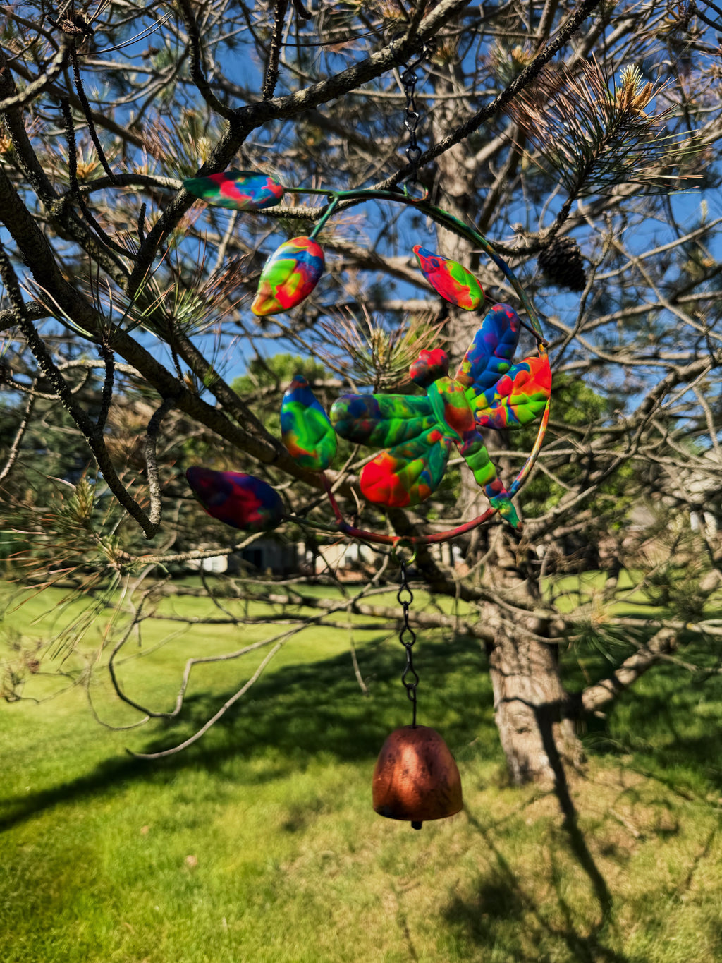 UV Reactive Wind Chime