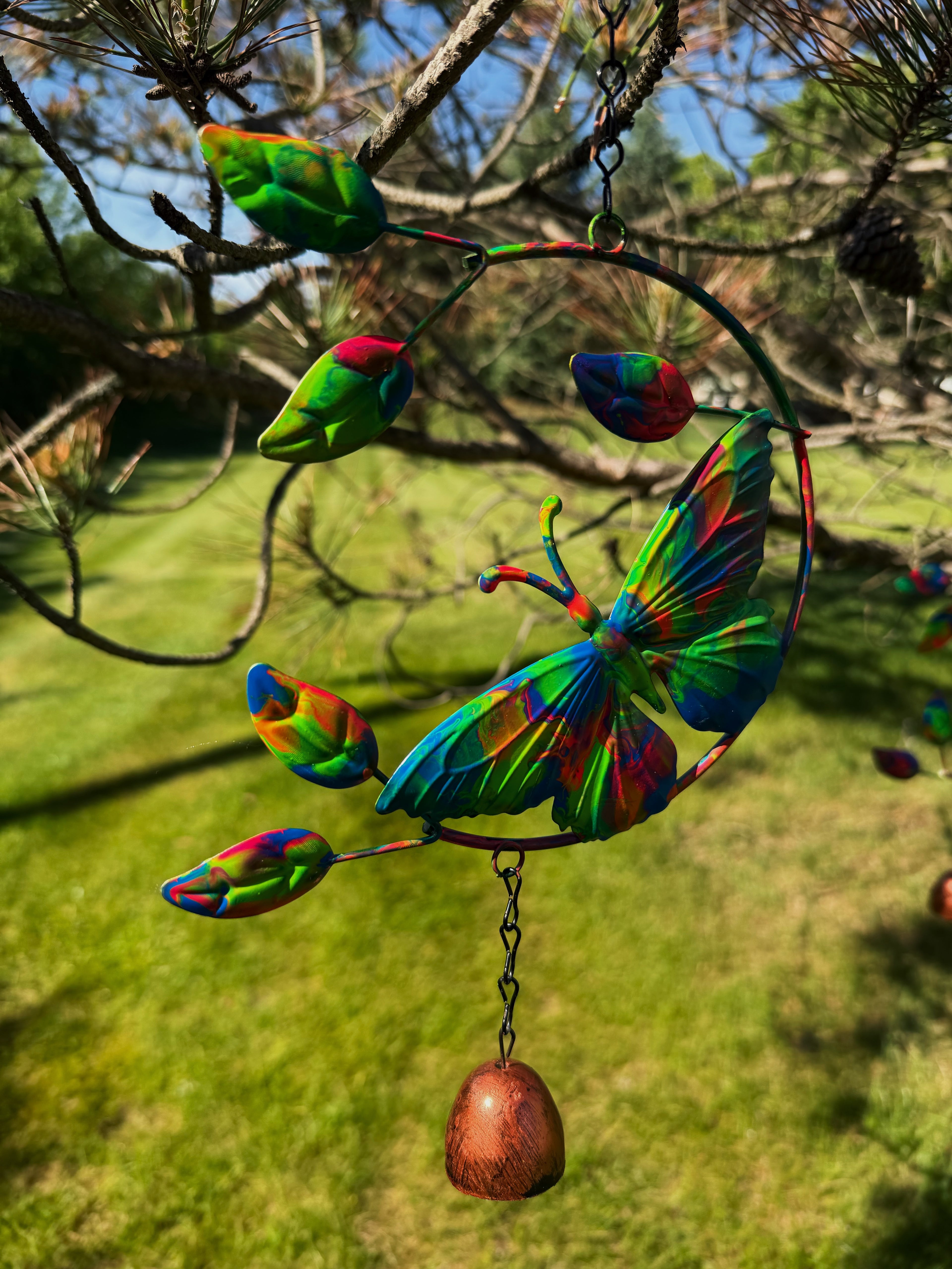 UV Reactive Wind Chime